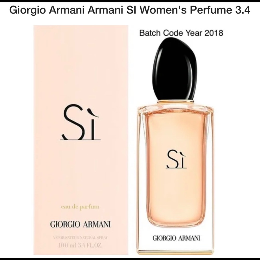 SOLD!!! Si Georgio Armani Perfume brand new !!!!!